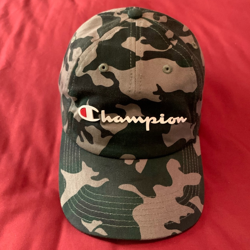 Camouflage Champion hat